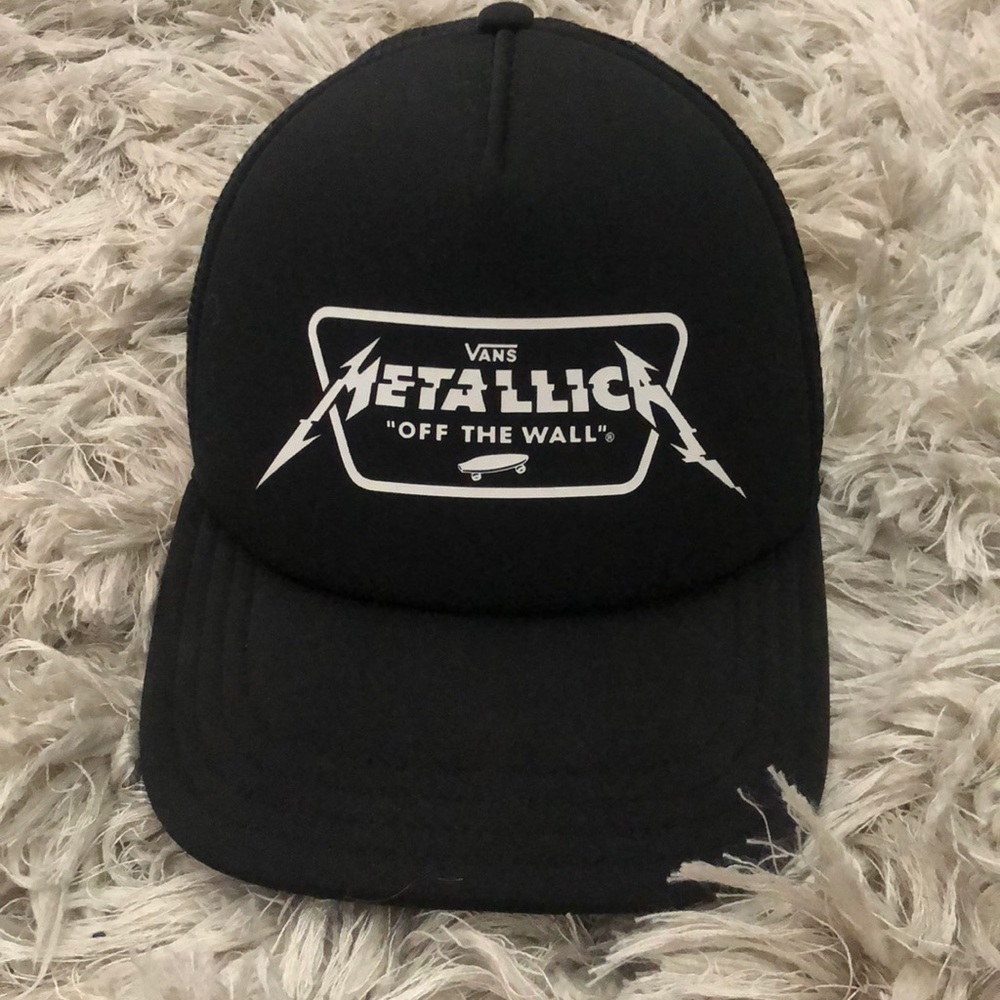 Vans x Metallica special edition trucker hat